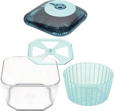 Genius Nicer Dicer Chef Professional Salatschleuder 5,2l Schleuder Petrol