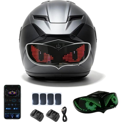 Led helm display fahrradhelm - led,