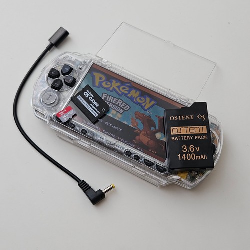Sony psp 2004 clear - psp,