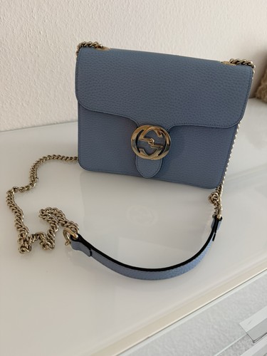 Gucci leder interlocking gg - ,