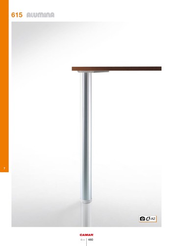 Tischbein aluminium - tischbein,