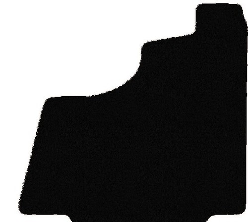 Schwarz fußmatte fahrer - schwarz,