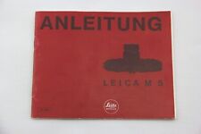 Leica M5 Anleitung