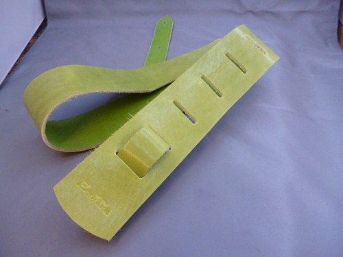 Gitarrengurt erbsengrün - gitarrengurt,