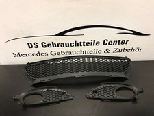 Orig. Mercedes SLK R171 Abdeckung Stoßstange Gitter Komplett Set 3Tlg