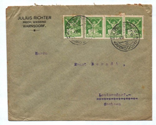 Brief julius richter - brief,