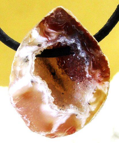 Achat geode gebohrt - achat,