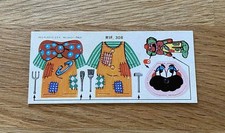 Beipackzettel BPZ - Papprahmen Clown mit Landstreich-Kostüm K91n135 Bunte Clowns