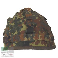 Helmbezug der Bundeswehr Flecktarn Tarnung Gebraucht BW versch. Größen