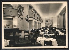 Berlin, Café Wintergarten im Block des Central-Hotels, Ansichtskarte 