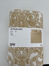 3* Teilig Ikea Bettwäsche Jättevallmo 240+220Cm +  Kissen 80/80 Cm