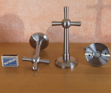 Edelstahl V2A Garderobenhaken Garderobe Silber poliert Design Tischkreuz