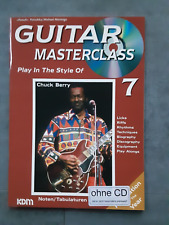 Cuck Berry, Guitar Masterclass, Guitar Tabs & Noten, Neuwertig!