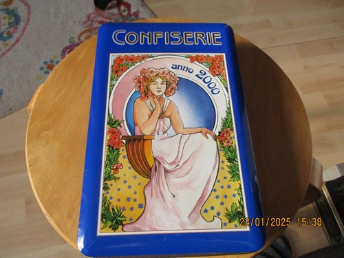 Sammel blechdose confiserie - sammel/blechdose,