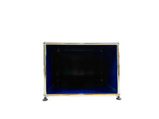USM Haller Couchtisch Fritz Haller stahlblau Beistelltisch Sideboard