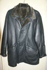 Herren-Lammfelljacke Atwardson,hoch-und neuwertig,nie getragen, Gr.48,Schwarz