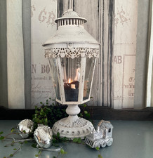 SHABBY CHIC  METALL  LATERNE