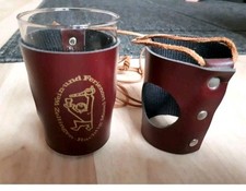 W# Weinbecher Glas Schnapsglas Trinkbecher Krug Kohlfahrt mit Ledermantel