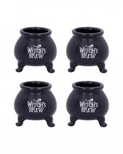 Hexenkessel Schnapsbecher 4 Stück