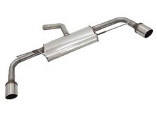 Sportauspuff Endschalldämpfer 2x90 VW Golf 5 6 GTI GTD TDI Auspuf R32 R Design