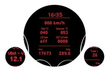 E-MFA Ladedruck Öltemperatur