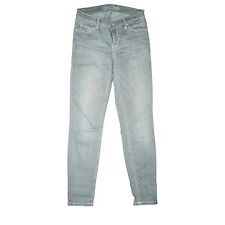 Soccx Denim Damen Jeans Hose stretch slim Skinny Gr 36 S W28 L30 grau dicke Naht