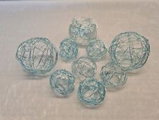 DRAHT BÄLLE Konvolut - Drahtbälle - Dekobälle - Kugeln - Tischdekoration