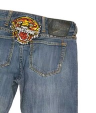 Ed Hardy by Christian Audigier Jeans Slim Stretch 26 Casual Luxus Sammlerstück