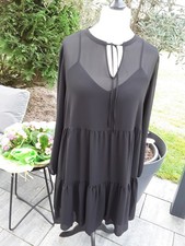 Chiffon volant kleid comma - chiffon,