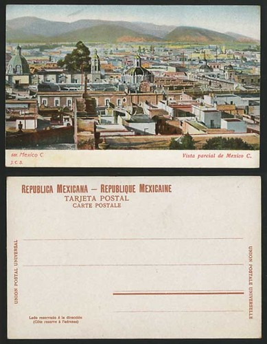 Mexiko alte farbpostkarte - mexiko,