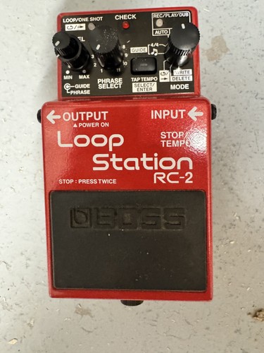 Boss loop station - rc-2,