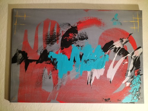 Abstrakte kunst crazy - abstrakte, "crazy