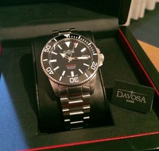 Davosa Argonautic 39 Black Full Set Restgarantie 16.01.2026 Diver Automatik