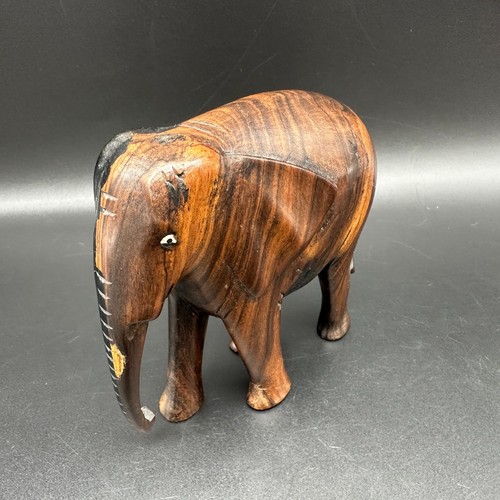 Holz elefant figur handarbeit - holz,
