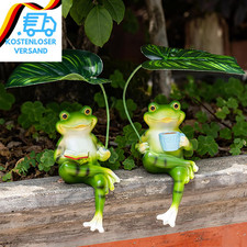 Deko Frosch Garten Figuren