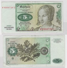 T112617 Banknote 5 DM Deutsche