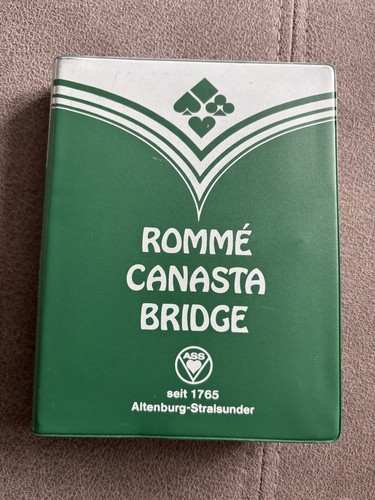 Romme canasta bridge set - romme,