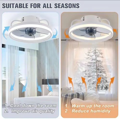 Deckenventilator led licht 55w - led-licht,