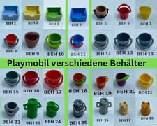Playmobil Zubehör Körbe Fässer Eimer Behälter Tonnen frei zur Auswahl