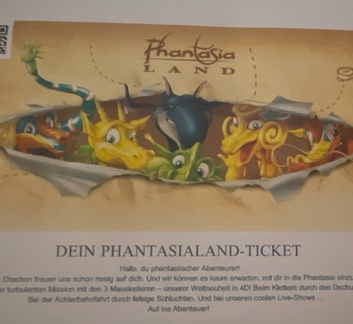 Phantasialand ticket - phantasialand, e-ticket