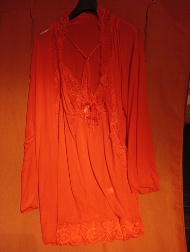 Zweiteiliges peignoir set - zweiteiliges, peignoir-set
