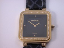 orig. Pandora Grand Cushion DAU mit Brillanten ungetragen selten