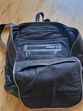 original COWBOYSBAG black real leather flight bag rave fashion