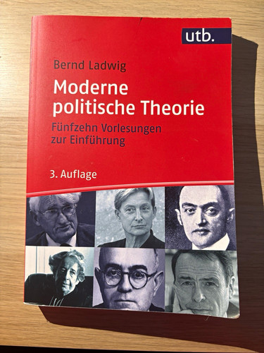 Moderne politische theorie utb - theorie,