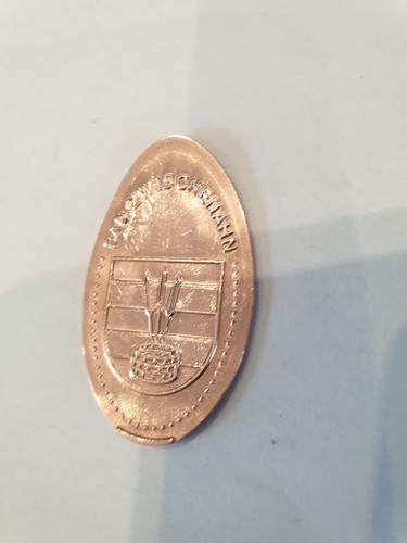 Motiv elongated coin - motiv, bad
