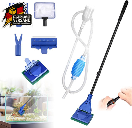 Aquarium reinigungsset 1 - reinigungsset, 5-in-1