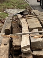 Gebogene Strebe, Eiche –