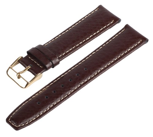 Lederarmband braun weiß gold - lederarmband,