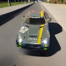 Carrera Digital 143  Mercedes-AMG  GT3„No.16“Tuning Licht, Magnet, Reifen, Achse