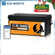12V 280Ah Bluetooth LiFePO4